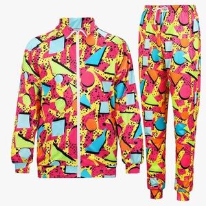 Colorful Geometric Tracksuit